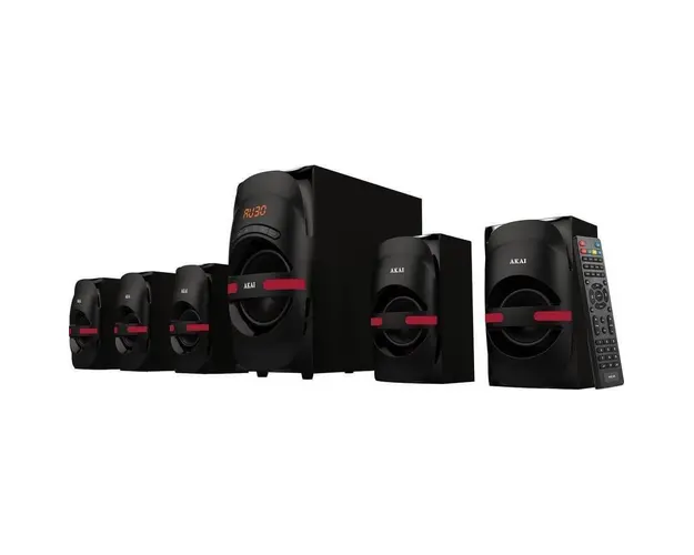 Sistem audio 5.1 USB/SD, MP3, DVD, 105W RMS