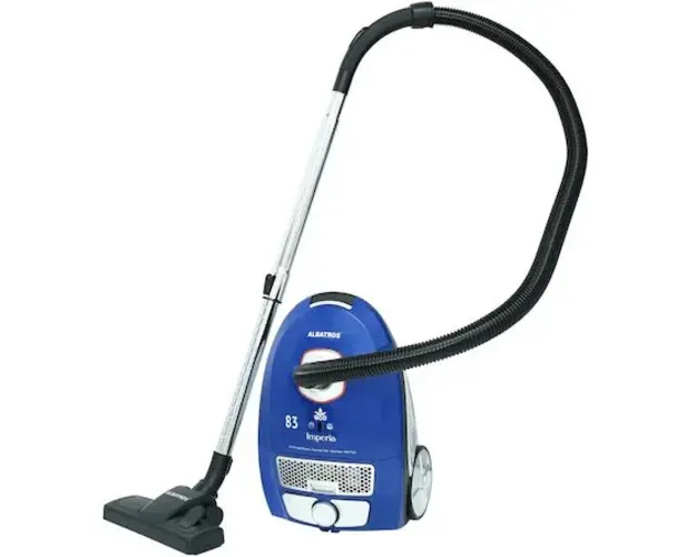 Aspirator Albatros Imperia 83 Eco, cu sac, 52.4kWh/an, aspirare uscata, filtru Hepa, 3.5 l, 833 W