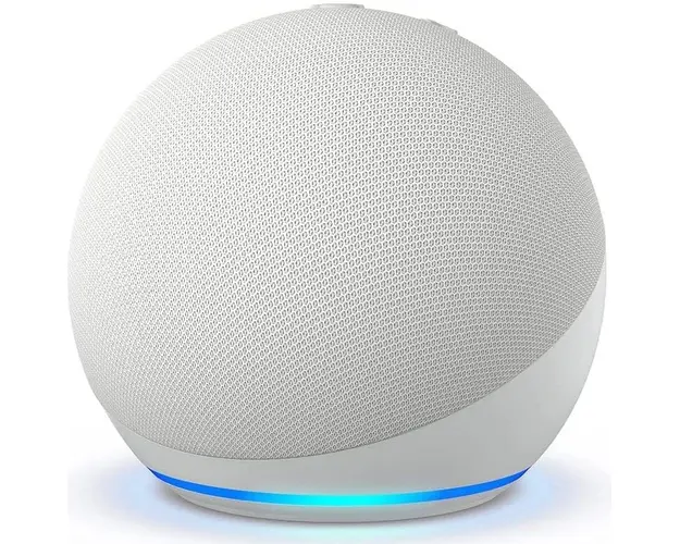 Boxa inteligenta Amazon Echo Dot 5, Control Voce Alexa, Wi-Fi, Bluetooth, Alb