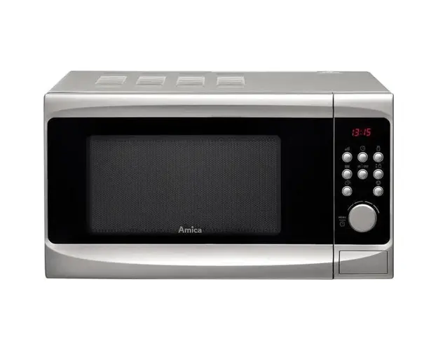 Cuptor cu microunde AMG20E70GSV, 700 W, 20 L, Grill, Inox