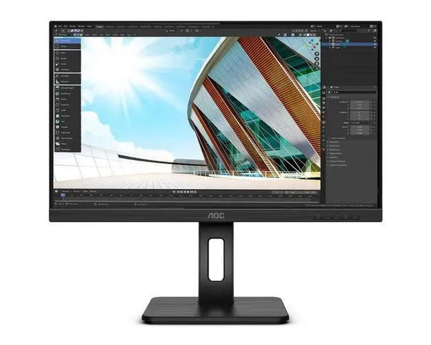 Monitor LED AOC U27P2 27 inch 4 ms Negru 60 Hz