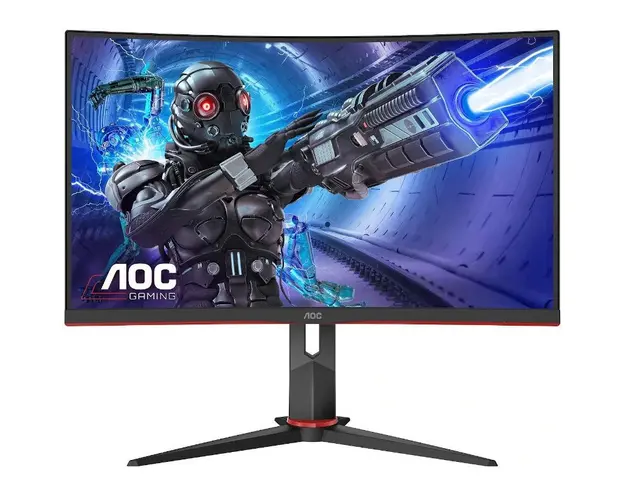 Monitor LED AOC Gaming C32G2ZE/BK Curbat 31.5 inch 1 ms Negru FreeSync Premium 240 Hz