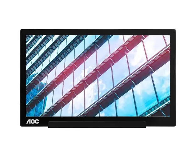 Monitor LED AOC Portabil I1601P 15.6 inch FHD IPS 5 ms 60 Hz USB-C