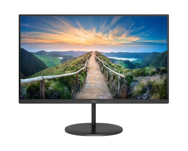 Monitor LED IPS AOC 23.8, WQHD, Displayport, Vesa, Negru
