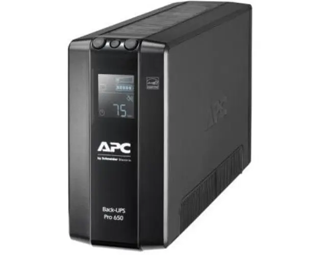 Back UPS Pro BR 650VA, 6 Outlets, AVR, LCD Interface