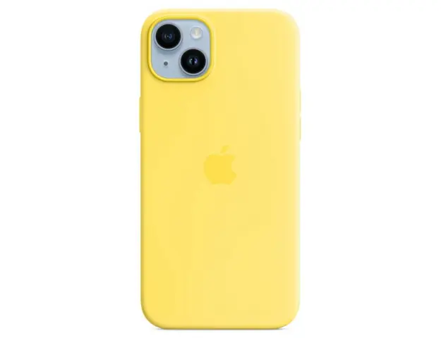 Husa de protectie Silicone Case with MagSafe pentru iPhone 14 Plus, Canary Yellow