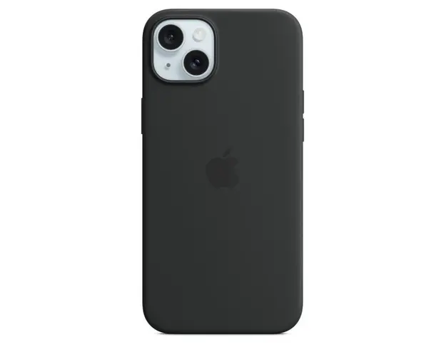 Husa de protectie Silicone Case with MagSafe pentru iPhone 15 Plus, Black