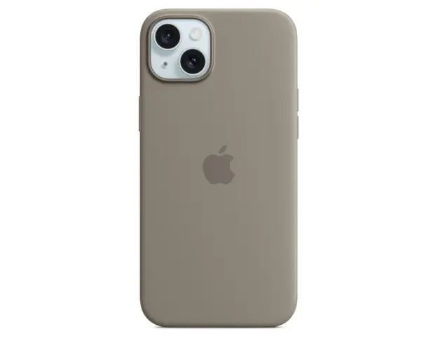 Husa de protectie Silicone Case with MagSafe pentru iPhone 15 Plus, Clay