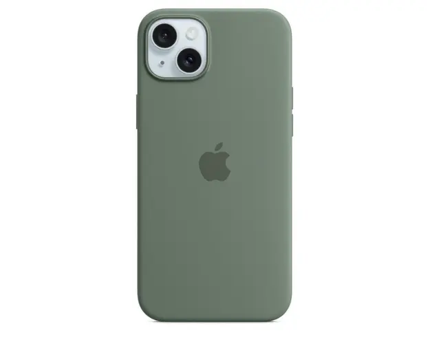 Husa de protectie Silicone Case with MagSafe pentru iPhone 15 Plus, Cypress