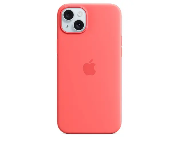 Husa de protectie Silicone Case with MagSafe pentru iPhone 15 Plus, Guava