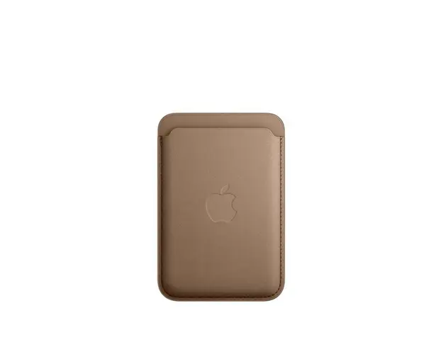 Husa de protectie Apple FineWoven Wallet with MagSafe, Taupe