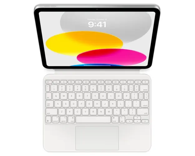 Husa cu tastatura Apple Magic Keyboard Folio pentru iPad (10th generation), International English