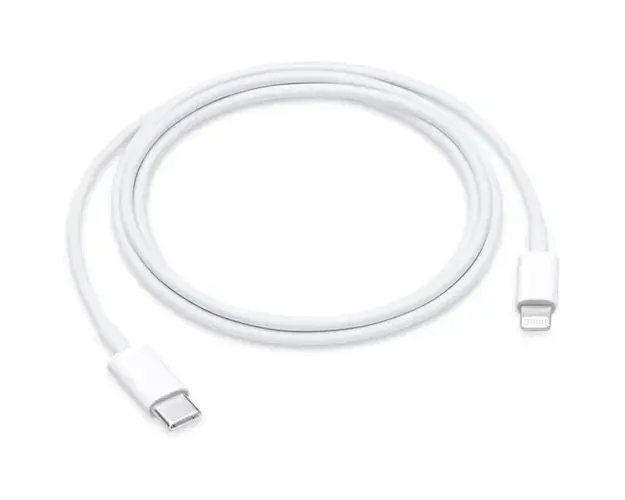 Cablu date/incarcare Apple, USB-C to Lightning, 1m, White