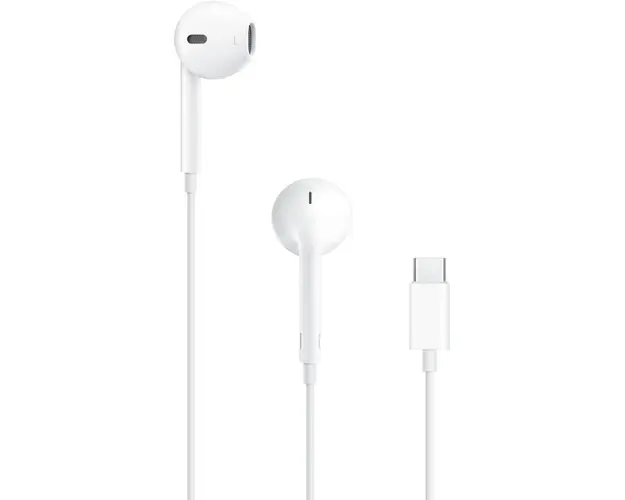 Casti Apple EarPods, USB-C, White