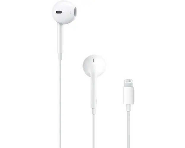 Casti cu microfon Apple EarPods (Lightning Connector)