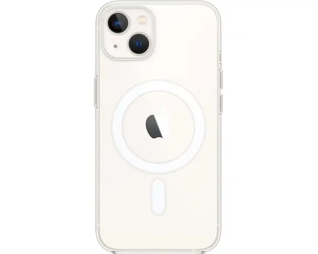 Husa de protectie Apple Clear Case with MagSafe pentru iPhone 13, Transparent