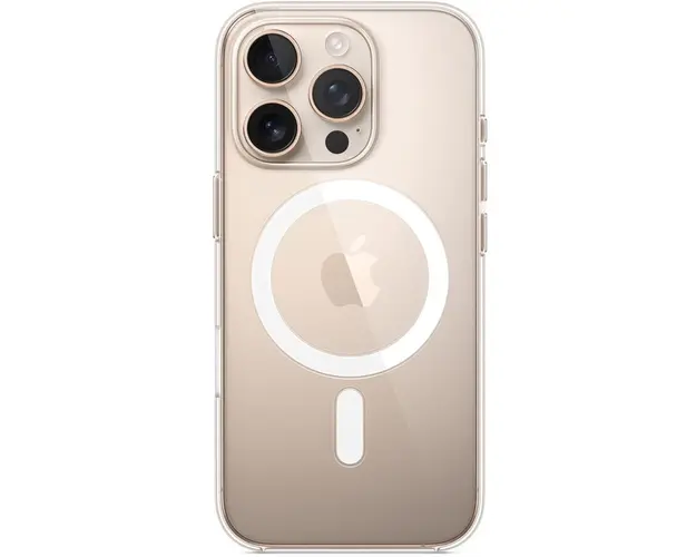 Husa de protectie Apple Clear Case with MagSafe pentru iPhone 16 Pro