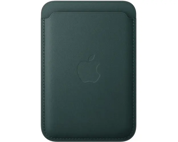 Husa de protectie Apple FineWoven Wallet with MagSafe- Dark Green
