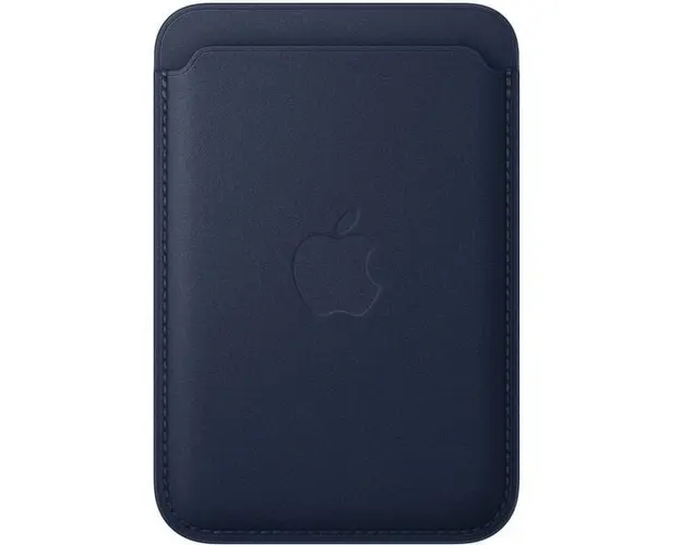Husa de protectie Apple FineWoven Wallet with MagSafe- Deep Blue