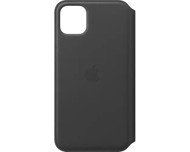Husa de protectie Apple pentru iPhone 11 Pro, Leather Folio - Black