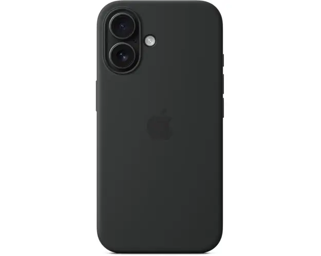 Husa de protectie Apple Silicone Case with MagSafe pentru iPhone 16- Black