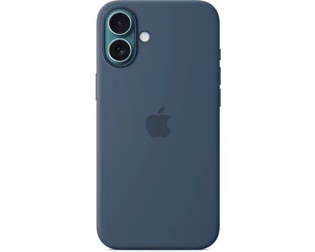 Husa de protectie Apple Silicone Case with MagSafe pentru iPhone 16 Plus - Denim