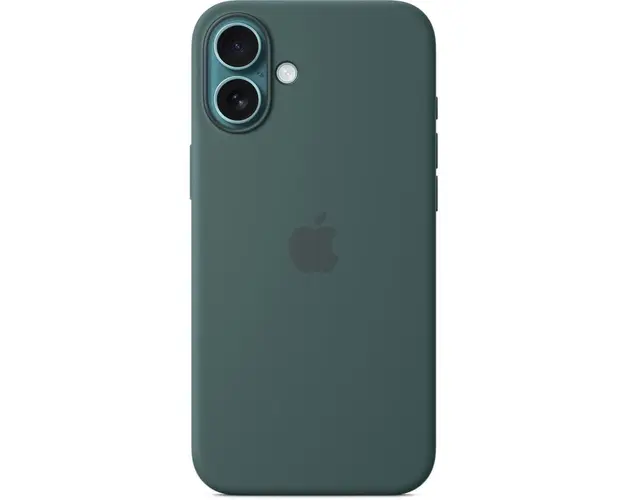 Husa de protectie Apple Silicone Case with MagSafe pentru iPhone 16 Plus - Lake Green