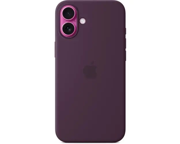 Husa de protectie Apple Silicone Case with MagSafe pentru iPhone 16 Plus - Plum