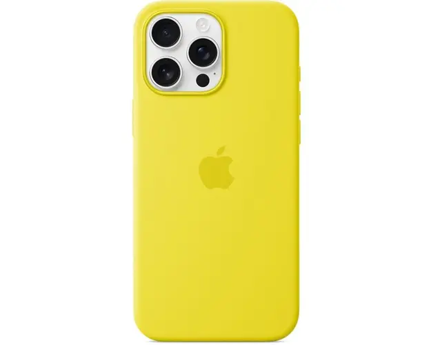 Husa de protectie Apple Silicone Case with MagSafe pentru iPhone 16 Pro Max - Star Fruit