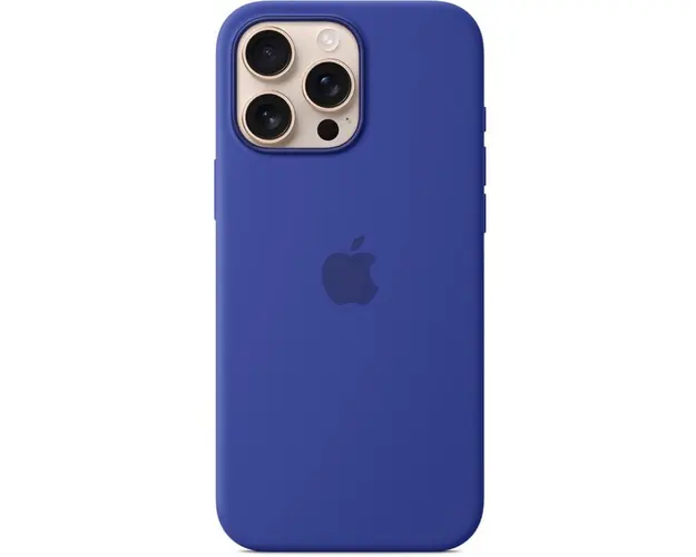 Husa de protectie Apple Silicone Case with MagSafe pentru iPhone 16 Pro Max - Ultramarine