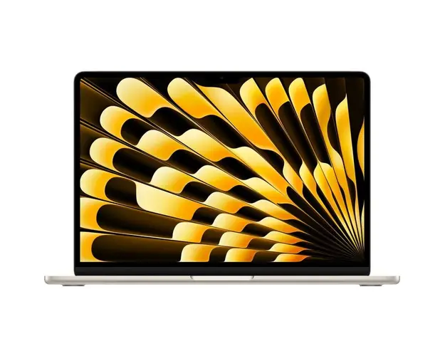 Laptop Apple 13.6&#039;&#039; MacBook Air 13 with Liquid Retina, Apple M3 chip (8-core CPU), 8GB, 256GB SSD, Apple M3 8-core GPU, macOS, Starlight, INT keyboard, 2024