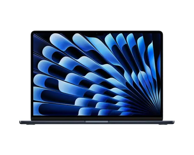 Laptop Apple 15.3&#039;&#039; MacBook Air 15 with Liquid Retina, Apple M3 chip (8-core CPU), 8GB, 512GB SSD, Apple M3 10-core GPU, macOS, Midnight, INT keyboard, 2024