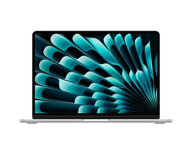 Laptop Apple MacBook Air 13.6&#039;&#039;, cu procesor Apple M3, 8 nuclee CPU si 10 nuclee GPU, 24GB, 512GB, Silver, INT KB