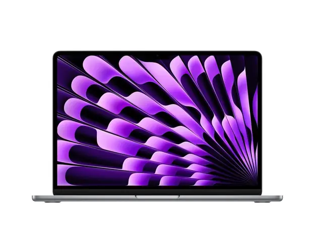 Laptop Apple MacBook Air 13.6&#039;&#039;, cu procesor Apple M3, 8 nuclee CPU si 10 nuclee GPU, 24GB, 512GB, Space Grey, INT KB