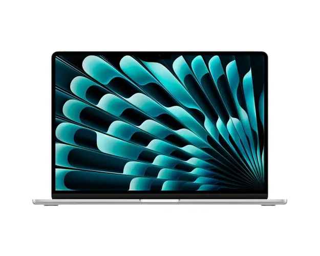 Laptop Apple MacBook Air 15.3&#039;&#039;, cu procesor Apple M3, 8 nuclee CPU si 10 nuclee GPU, 16GB, 1TB, Silver, INT KB