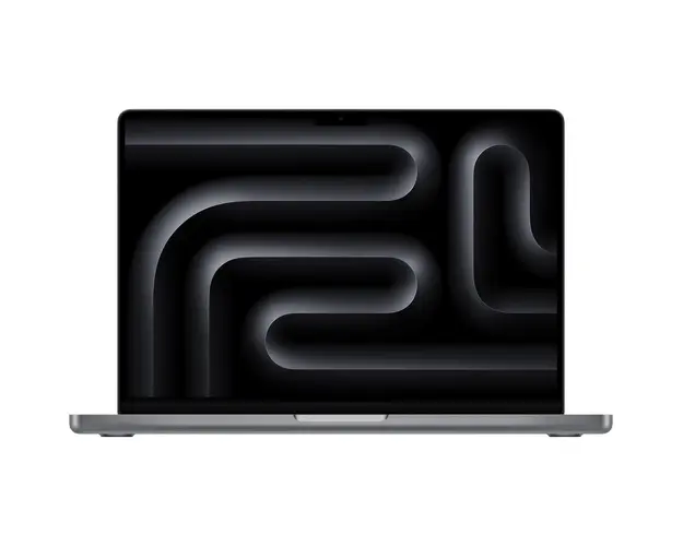 Laptop Apple MacBook Pro 14 cu procesor Apple M3, 8 nuclee CPU si 10 nuclee GPU, 24GB RAM, 1TB SSD, Space Grey, INT KB, 96W USB-C