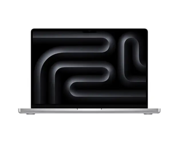 Laptop Apple MacBook Pro 14 cu procesor Apple M3 Max, 14 nuclee CPU si 30 nuclee GPU, 96GB RAM, 1TB SSD, Silver, INT KB, 96W USB-C