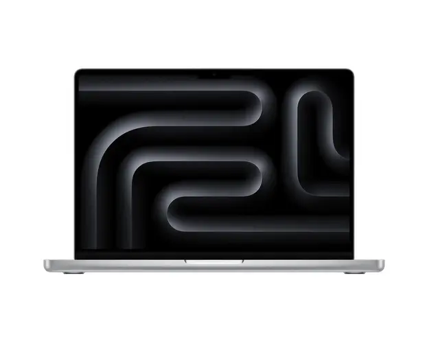 Laptop Apple MacBook Pro 14 cu procesor Apple M3 Pro, 12 nuclee CPU si 18 nuclee GPU, 18GB, 512GB SSD, Silver, INT KB, 96W USB-C