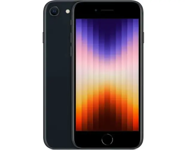 Telefon mobil Apple iPhone SE 3, 128GB, 5G, Midnight