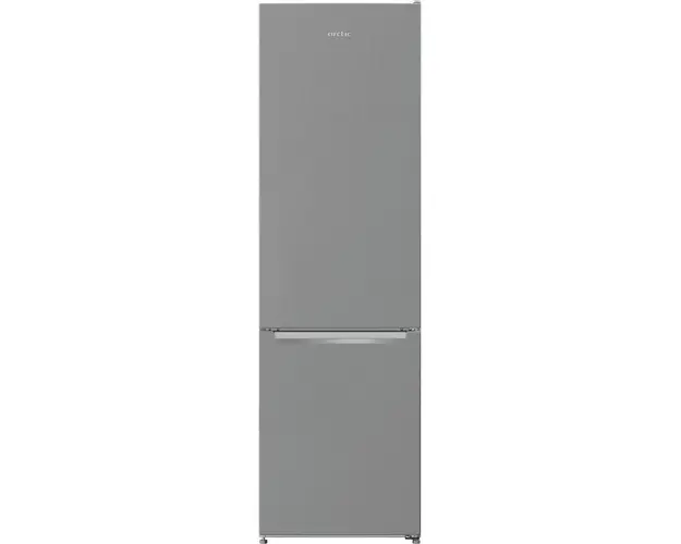 Combina frigorifica Arctic AK54305M40NFS, No Frost, 266 l, H 181 cm, Clasa E, argintiu