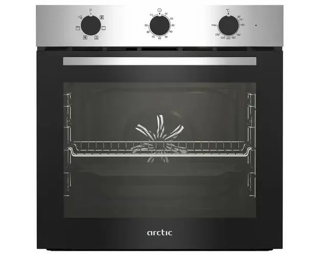 Cuptor incorporabil Arctic ARVIE1110XD, Electric, 71 l, Autocuratarea catalitica, AeroCooking, Clasa A, Inox