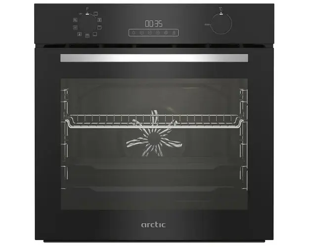 Cuptor incorporabil Arctic ARVIM1430BMP, Electric, Autocuratare pirolitica, 72 l, Clasa A+, negru