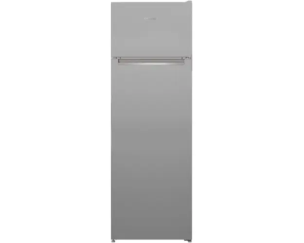 Frigider cu doua usi Arctic AD54280M40S, 250 l, Clasa E, Garden Fresh, Iluminare LED, H 166.3 cm, Argintiu