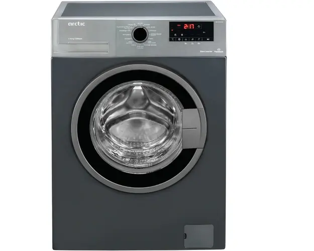 Masina de spalat rufe Arctic AB101223XLAB, 10 kg, 1200 rpm, Clasa B, Hygiene+Steam, Add-In, Steam Clean, Child Lock, Display LCD, Motor Silent Inverter, Antracit
