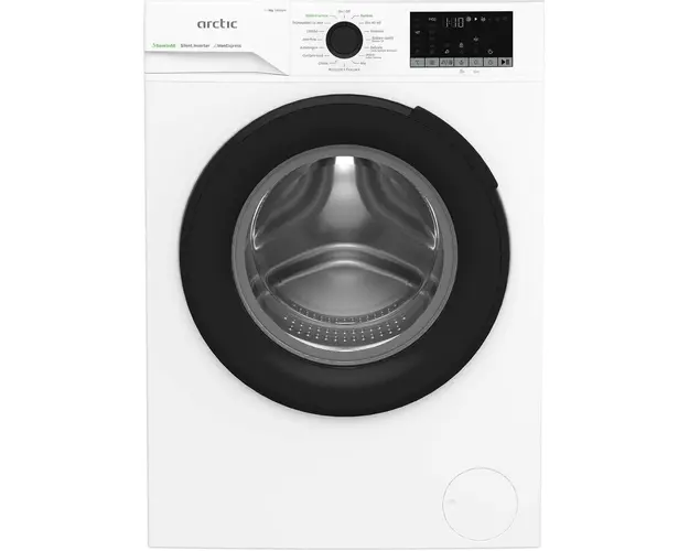 Masina de spalat rufe Arctic APLM2WFSU29412WPB, 9 Kg, 1400 RPM,Clasa A, Motor Inverter, ExtraSteam, IronExpress, Steam, WaterMode, Child Lock, Add-In, Alb