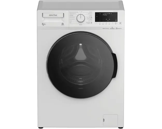 Masina de spalat rufe cu uscator Arctic APLWD851262WST, Spalare 8 kg, Uscare 5 kg, 1200 RPM, Motor Silent Inverter, HomeWhiz, Bluetooth, Steam Cure, Clasa B, 60 cm, Alb