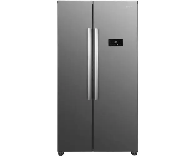 Side by Side Arctic AS427E4NMT, No Frost, 442 l, H 177cm, Clasa E, inox