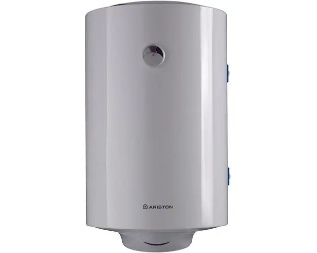 Boiler termoelectric Ariston PRO R 120 VTS EVO EU, 2000 W, 120 l, serpentina pe partea stanga, izlolatie termica poliuriten, reglare mecanica exterioara, supapa siguranta, protectie electrica IPX6