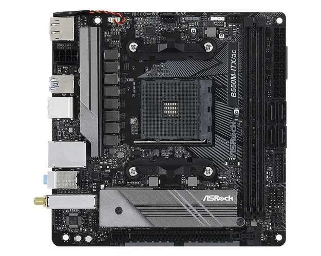 Placa de baza B550M-ITX/ac AMD AM4 Mini ITX