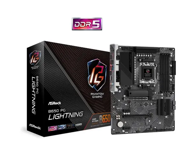 Placa de baza B650 PG Lightning, socket AM5
